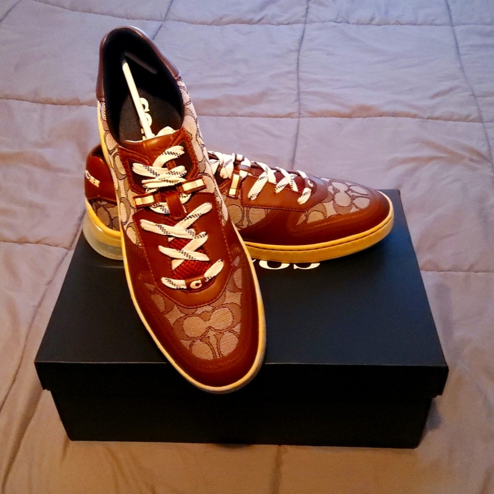 Leather Casual Tennis Shoes